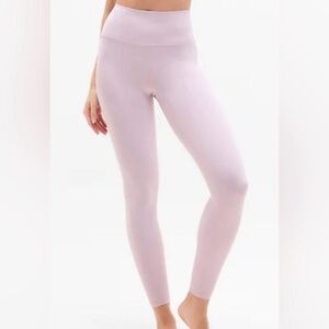 ATHLETA Transcend Tight Leggings – Lilac Pink – Size Small – High Rise Yoga